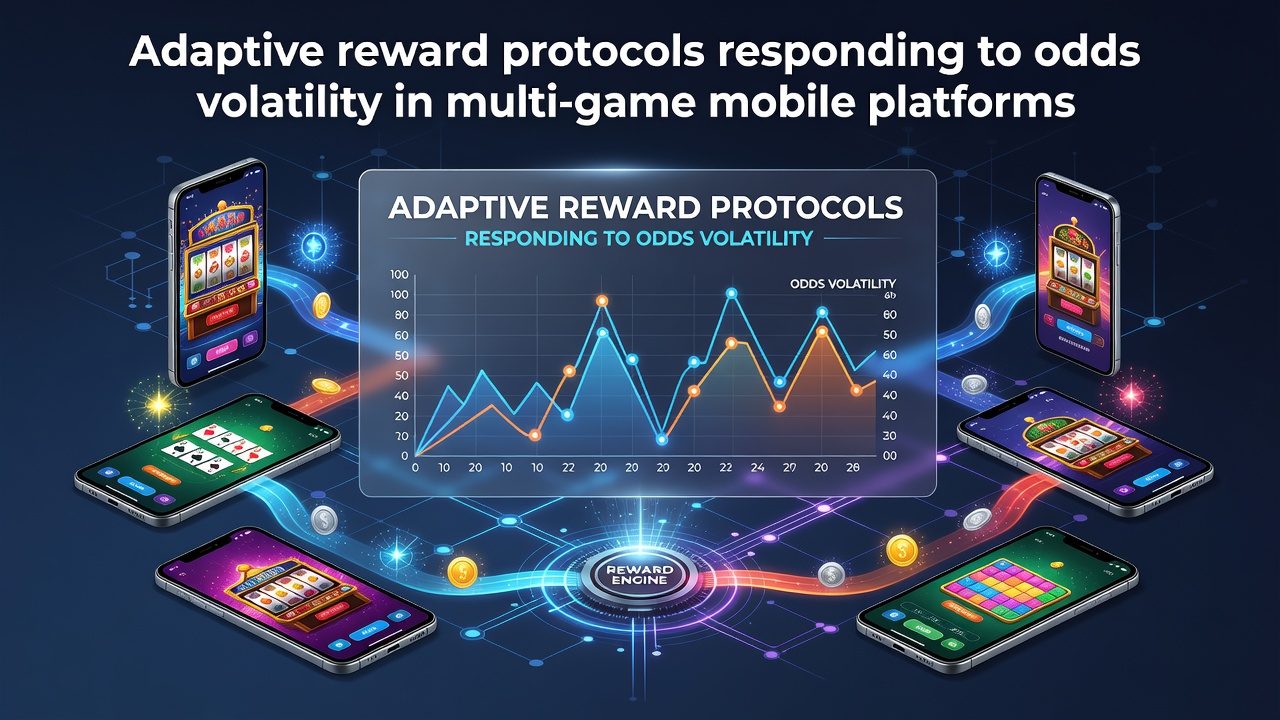 Mobile platform interface displaying real-time odds adjustments across poker and sports betting sections