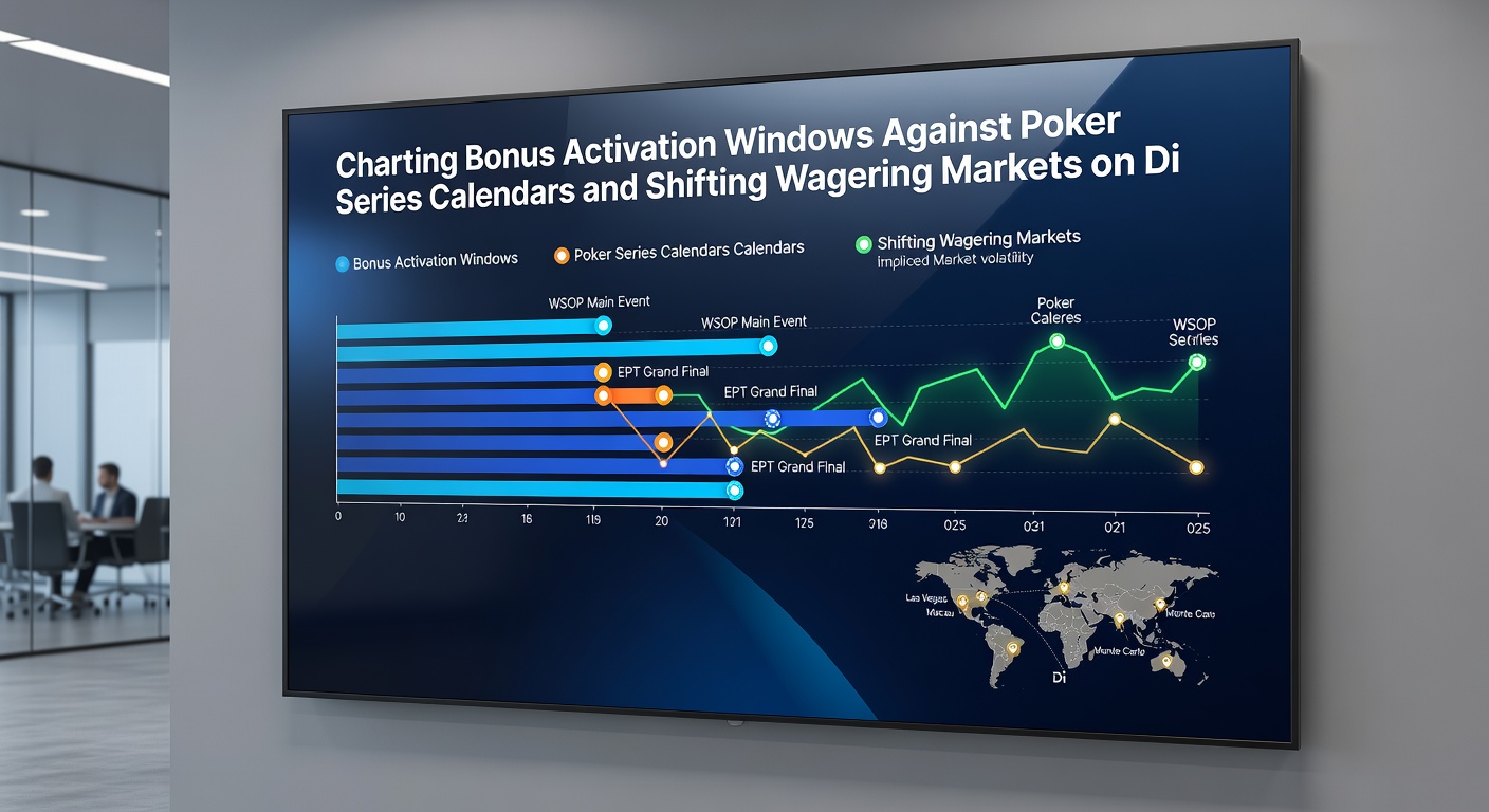 Analytics dashboard showing live sports wagering odds fluctuating alongside poker series registration trends on a mobile device screen